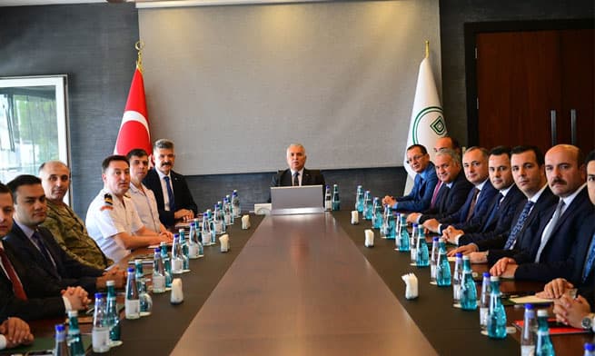 Trabzon'da İl Güvenlik, Asayiş ve Koordinasyon Kurulu Toplantısı Gerçekleştirildi