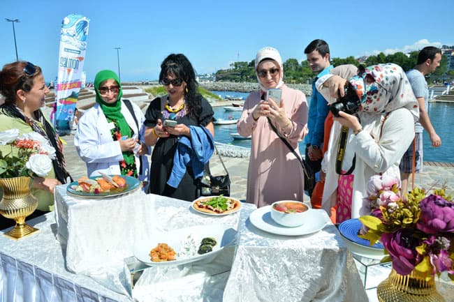 Trabzon'da Türk Somonu Festivali başladı
