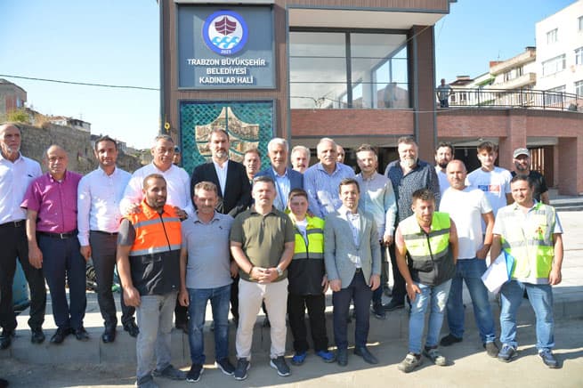 Trabzon Büyükşehir'in projelerine Milletvekillerinden yoğun ilgi