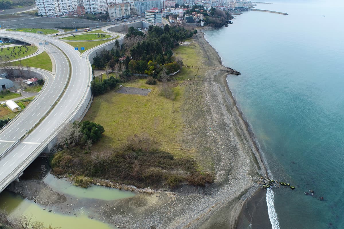 Trabzon'a plajlı millet bahçesi yapılacak