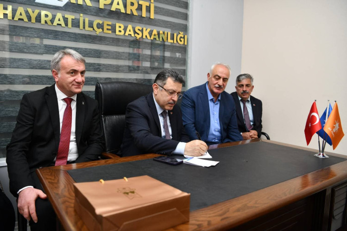 Trabzon Büyükşehir'den Hayrat'a proje müjdesi!