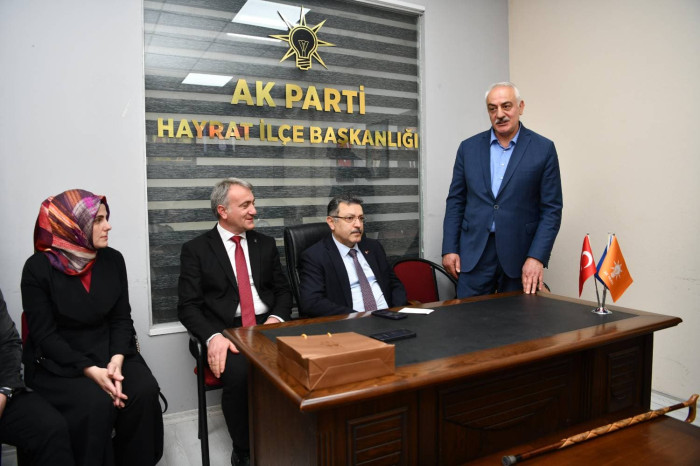 Trabzon Büyükşehir'den Hayrat'a proje müjdesi!