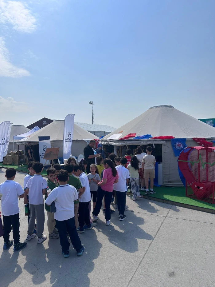Trabzon Sıfır Atık Festivali'nde b&uuml;y&uuml;k ilgi g&ouml;rd&uuml;.