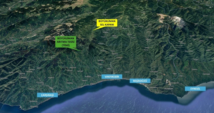 B&uuml;y&uuml;kliman Havzası&rsquo;nda altyapı seferberliği hız kesmeden s&uuml;r&uuml;yor