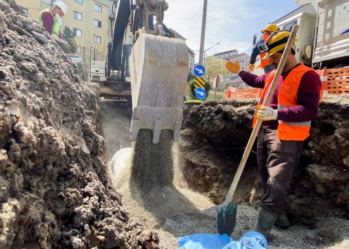 B&uuml;y&uuml;kliman Havzası&rsquo;nda altyapı seferberliği hız kesmeden s&uuml;r&uuml;yor