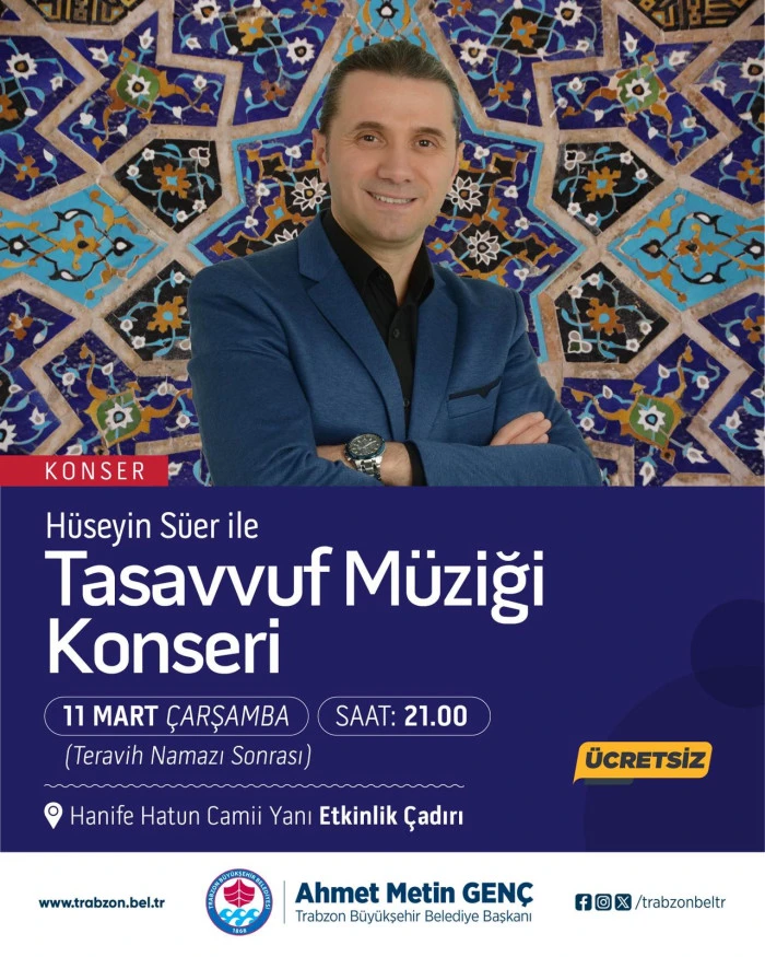 Trabzon B&uuml;y&uuml;kşehir Belediyesi&rsquo;nin Ramazan etkinlikleri vatandaşların yoğun katılımıyla s&uuml;r&uuml;yor