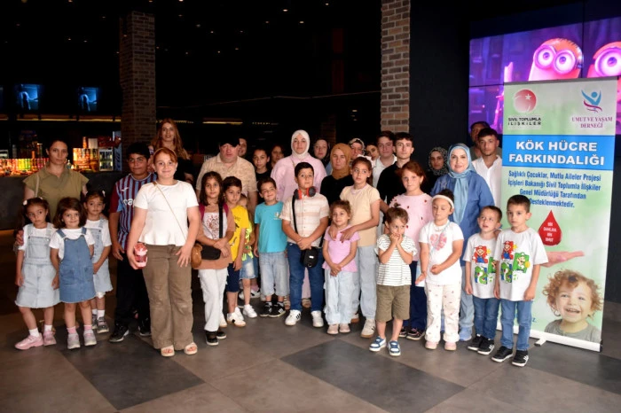 Umut ve Yaşam Derneği&rsquo;nden Kanser Tedavisi G&ouml;ren &Ccedil;ocuklar ve Ailelerine Moral Dolu Etkinlik