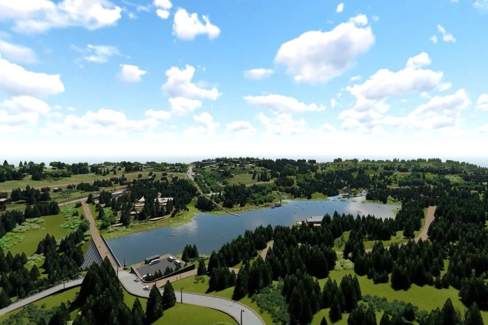 B&uuml;y&uuml;kliman Havzası&rsquo;nda altyapı seferberliği hız kesmeden s&uuml;r&uuml;yor