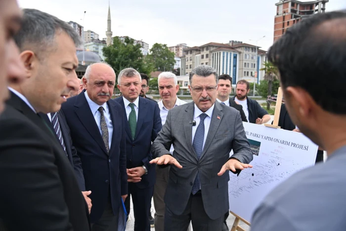 Of Sahil Parkı Baştan Sona Yenileniyor!
