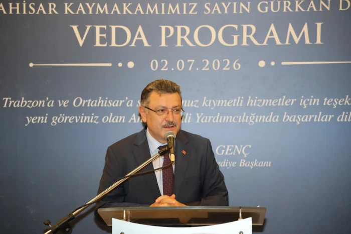 Başkan Gen&ccedil;, G&uuml;rkan Demirkale&rsquo;nin Trabzon&rsquo;da &ouml;nemli izler bıraktığını s&ouml;yledi