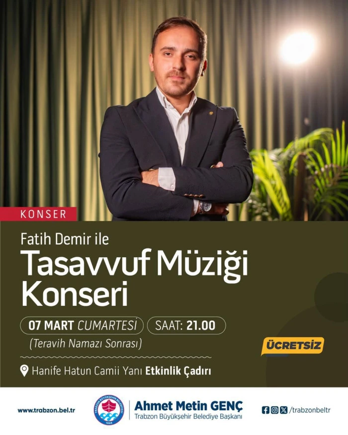 Trabzon B&uuml;y&uuml;kşehir Belediyesi&rsquo;nin Ramazan etkinlikleri vatandaşların yoğun katılımıyla s&uuml;r&uuml;yor