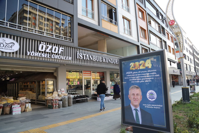 Of Atat&uuml;rk Bulvarı bambaşka bir g&ouml;r&uuml;n&uuml;m kazandı
