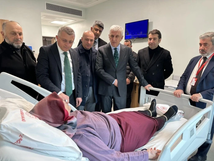 Başkan Sarıalioğlu, Of Devlet Hastanesi En &Uuml;st Seviyede Hizmet Veriyor B