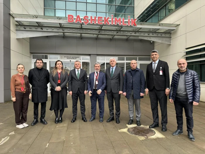 Başkan Sarıalioğlu, Of Devlet Hastanesi En &Uuml;st Seviyede Hizmet Veriyor B