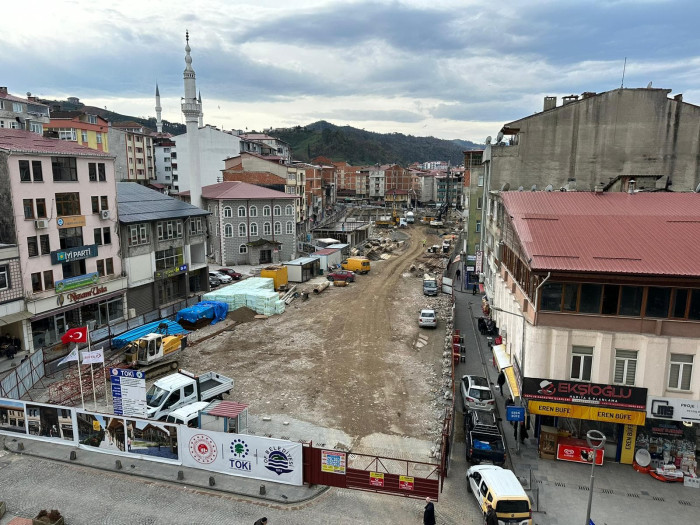 Of Kentsel D&ouml;n&uuml;ş&uuml;m Projesi hızla y&uuml;kseliyor