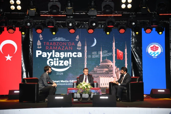 Başkan Gen&ccedil;, Trabzon&rsquo;da Ramazan s&ouml;yleşisinde birlik ve dayanışma vurgusu yaptı