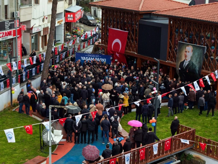 Trabzon&rsquo;da Engelsiz Yaşam Parkı hizmete a&ccedil;ılarak &ouml;zel bireyler i&ccedil;in yeni bir sosyal alan oluşturuldu