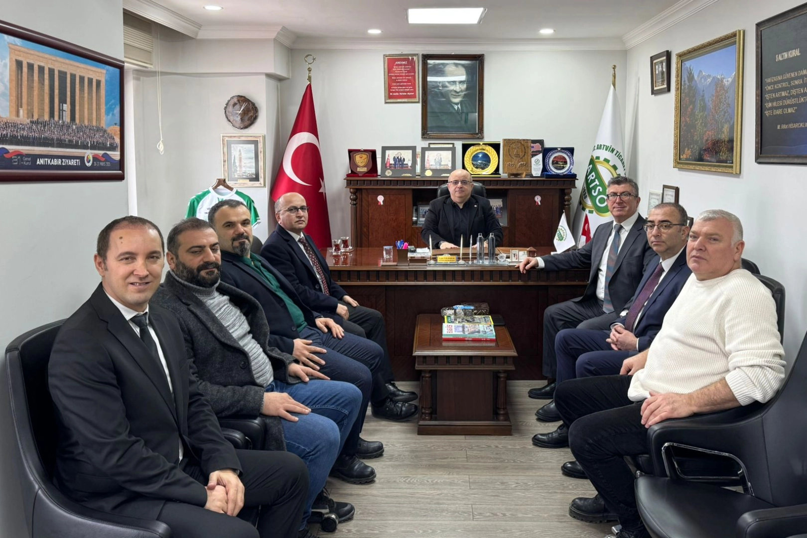 Gelir İdaresi'nden Artvin TSO&rsquo;ya ziyaret