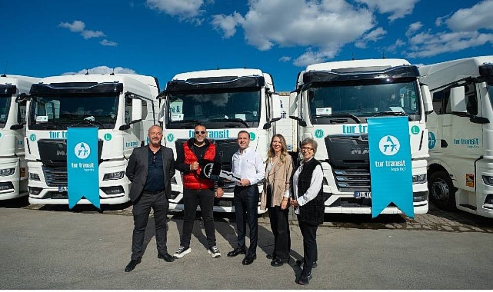 Tur Transit Lojistik, 45. yılını yeni MAN araç yatırımıyla taçlandırdı