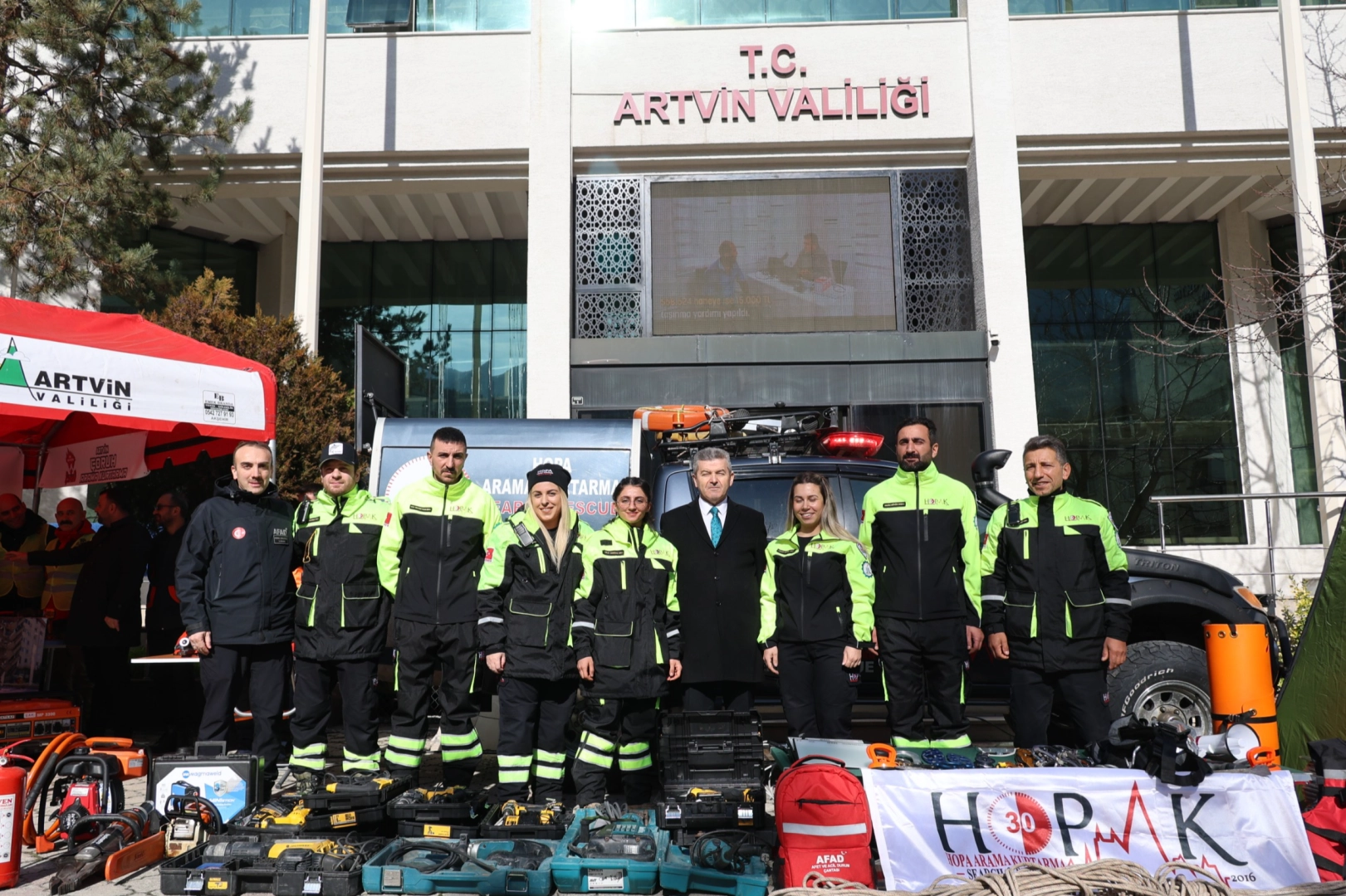 Artvin'de deprem bilin&ccedil;lendirme etkinliği d&uuml;zenlendi