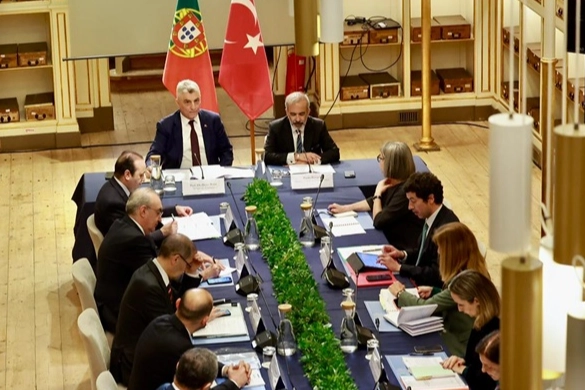 Bakan Bolat, Portekiz&rsquo;de Dışişleri Bakanı Rangel ile g&ouml;r&uuml;şt&uuml;