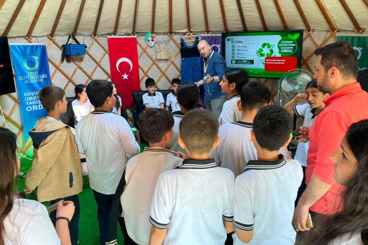 Ordu Büyükşehir Belediyesi Sıfır Atık Festivali’nde çalışmal