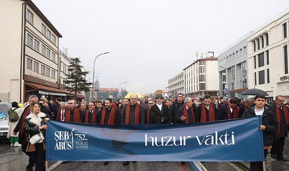 Hazreti Mevlana'nın 752. Vuslat Yıl Dönümü Anma Etkinlikleri “Huzur Vakti