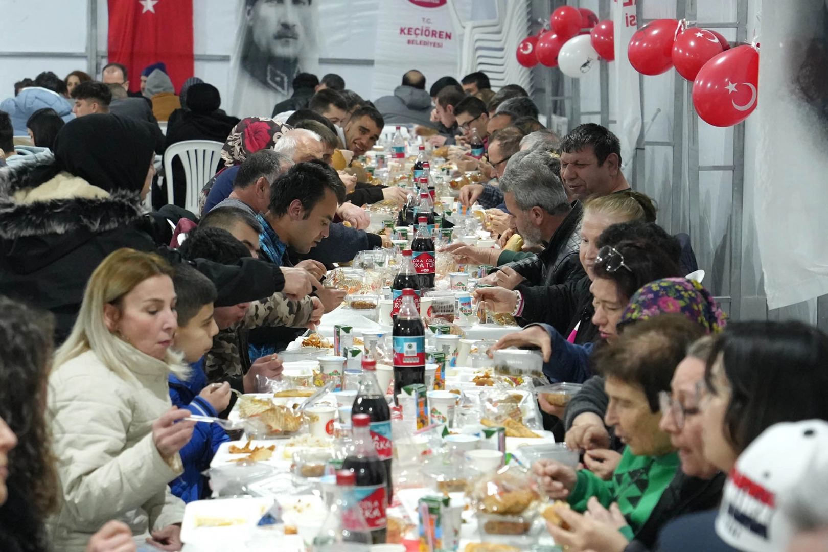 Ankara Ke&ccedil;i&ouml;ren&rsquo;de &ouml;zel gereksinimli bireyleri buluşturan iftar
