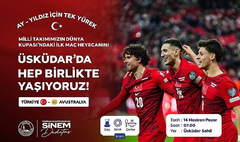 A Milli Takım İçin Tek Yürek: Ay-Yıldızlı Heyecanın Adresi Ü