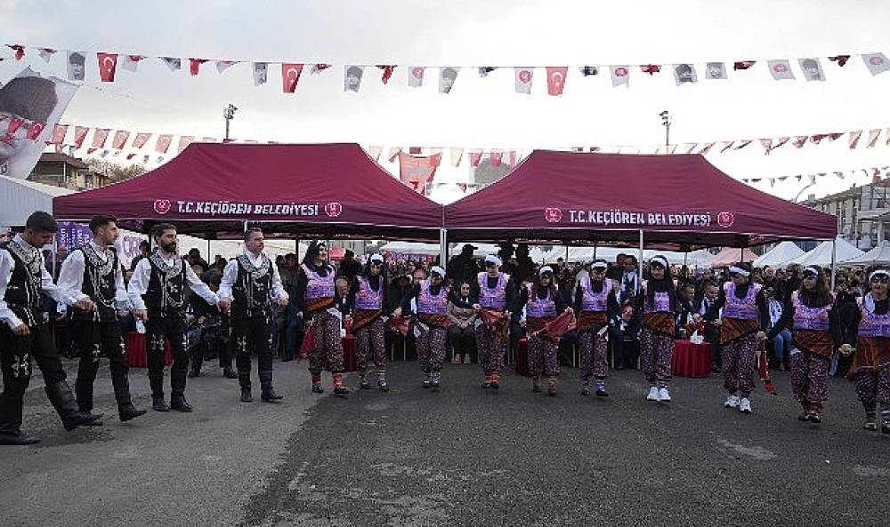 Ordu'nun Kültürü ve Lezzetleri Keçiören'de Halkla Buluştu