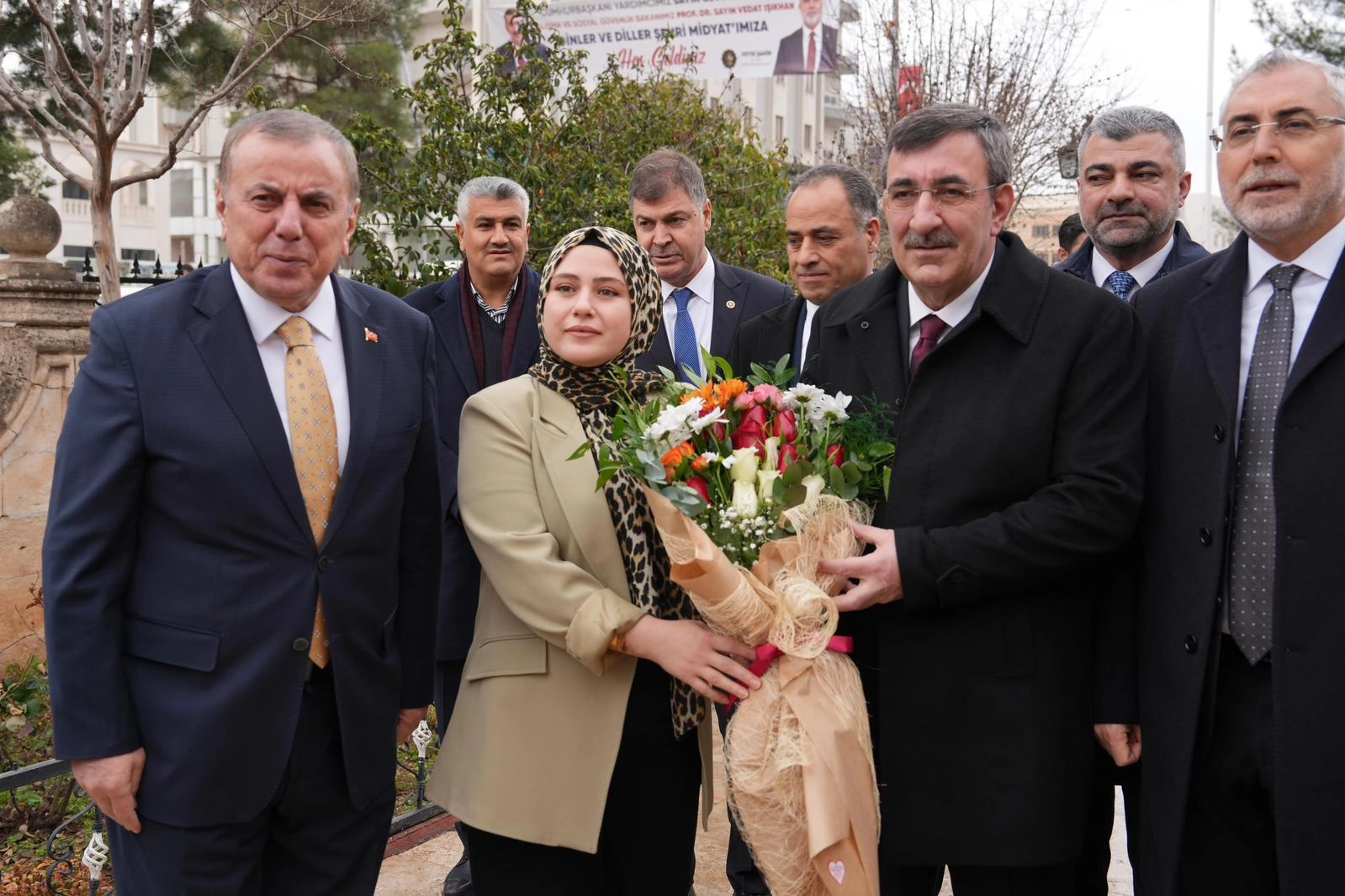 Cumhurbaşkanı Yardımcısı Cevdet Yılmaz, Mardin Midyat&rsquo;ta yatırımları tanıttı