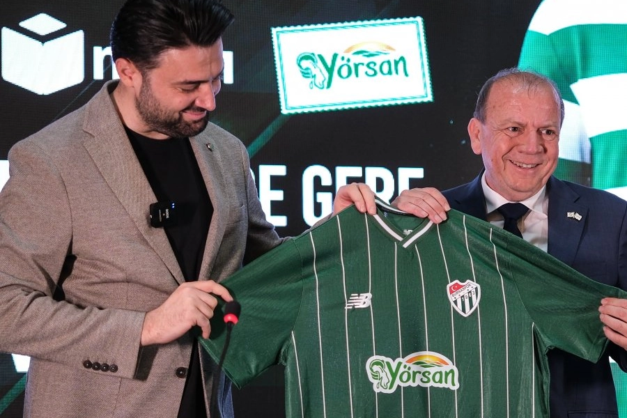 Bursaspor&rsquo;dan Matlı Grup ile g&ouml;ğ&uuml;s sponsorluğu anlaşması
