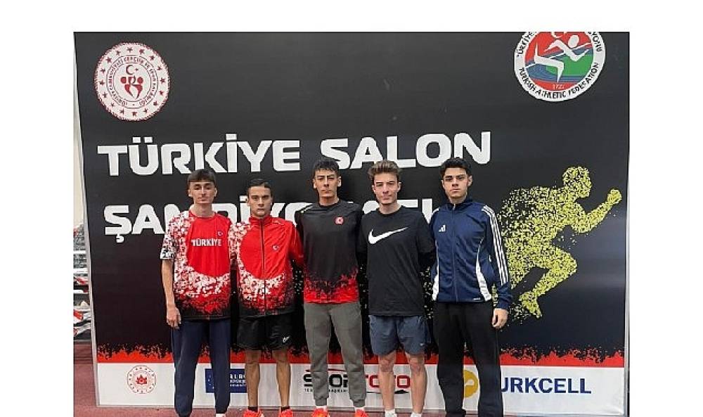 Sporcularımız Salon Atletizm Sezonunu Derecelerle A&ccedil;tı