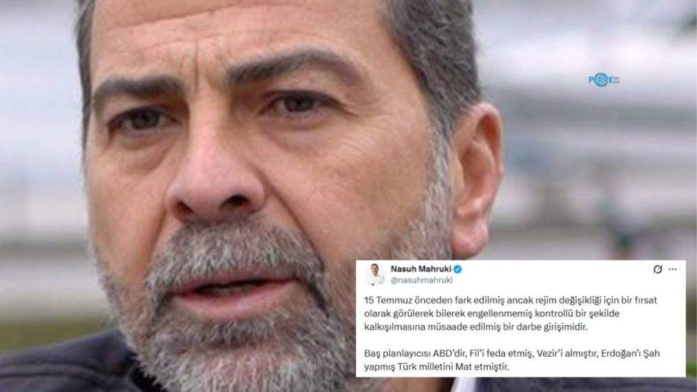 Nasuh Mahruki hakkında 15 Temmuz paylaşımı nedeniyle g&ouml;zaltı kararı 