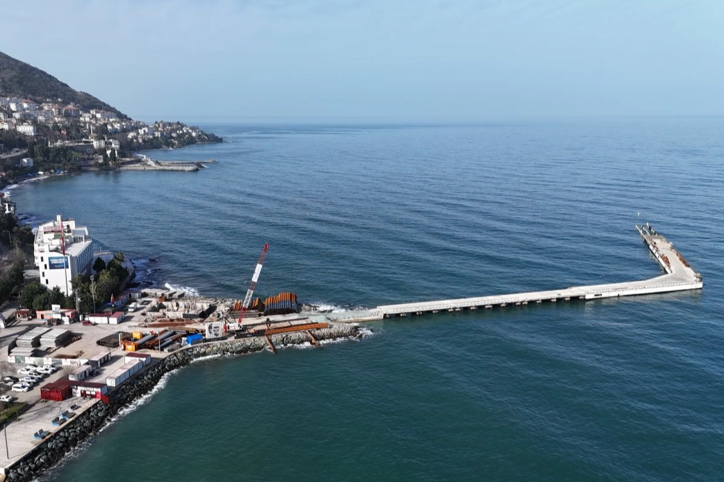 Ordu&rsquo;da Altınordu Atat&uuml;rk Rıhtımı 140 metre uzatılıyor