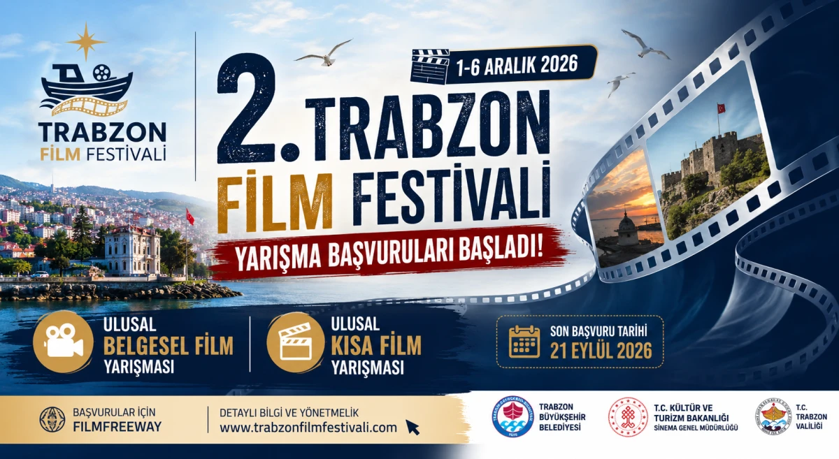 2. Trabzon Film Festivali yarışma başvuruları başladı! Son başvuru tarihi 21 Eyl&uuml;l