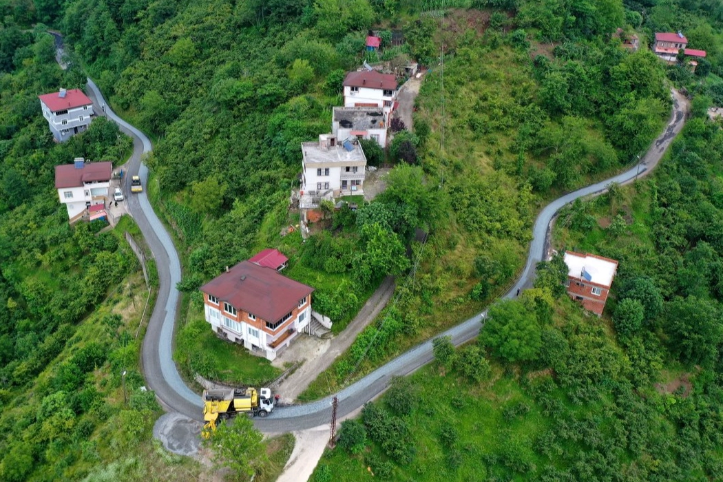Ordu&rsquo;da Yeşilk&ouml;y Mahallesi modern yola kavuştu