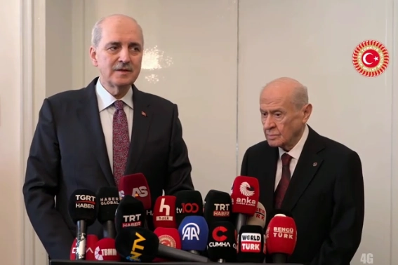 Kurtulmuş&rsquo;tan 'Ter&ouml;rs&uuml;z T&uuml;rkiye' i&ccedil;in ilk ziyaret Bah&ccedil;eli'ye