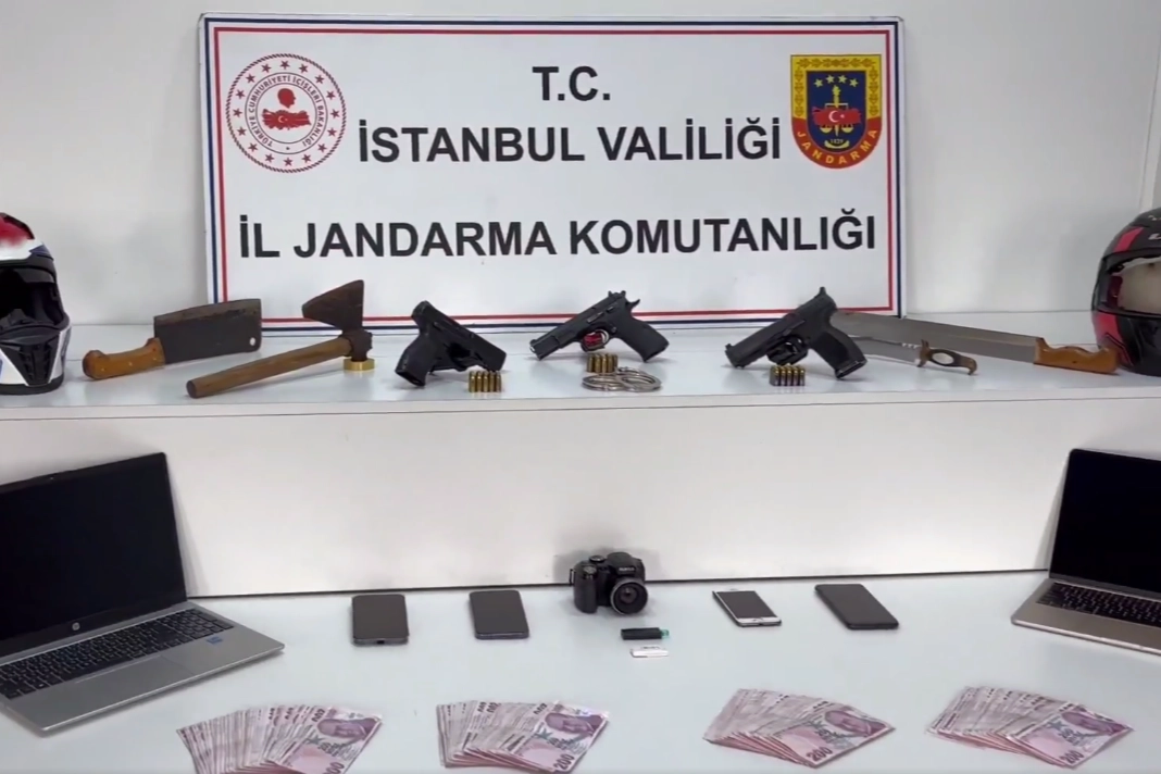 İstanbul&rsquo;da organize su&ccedil;a 5 tutuklama!
