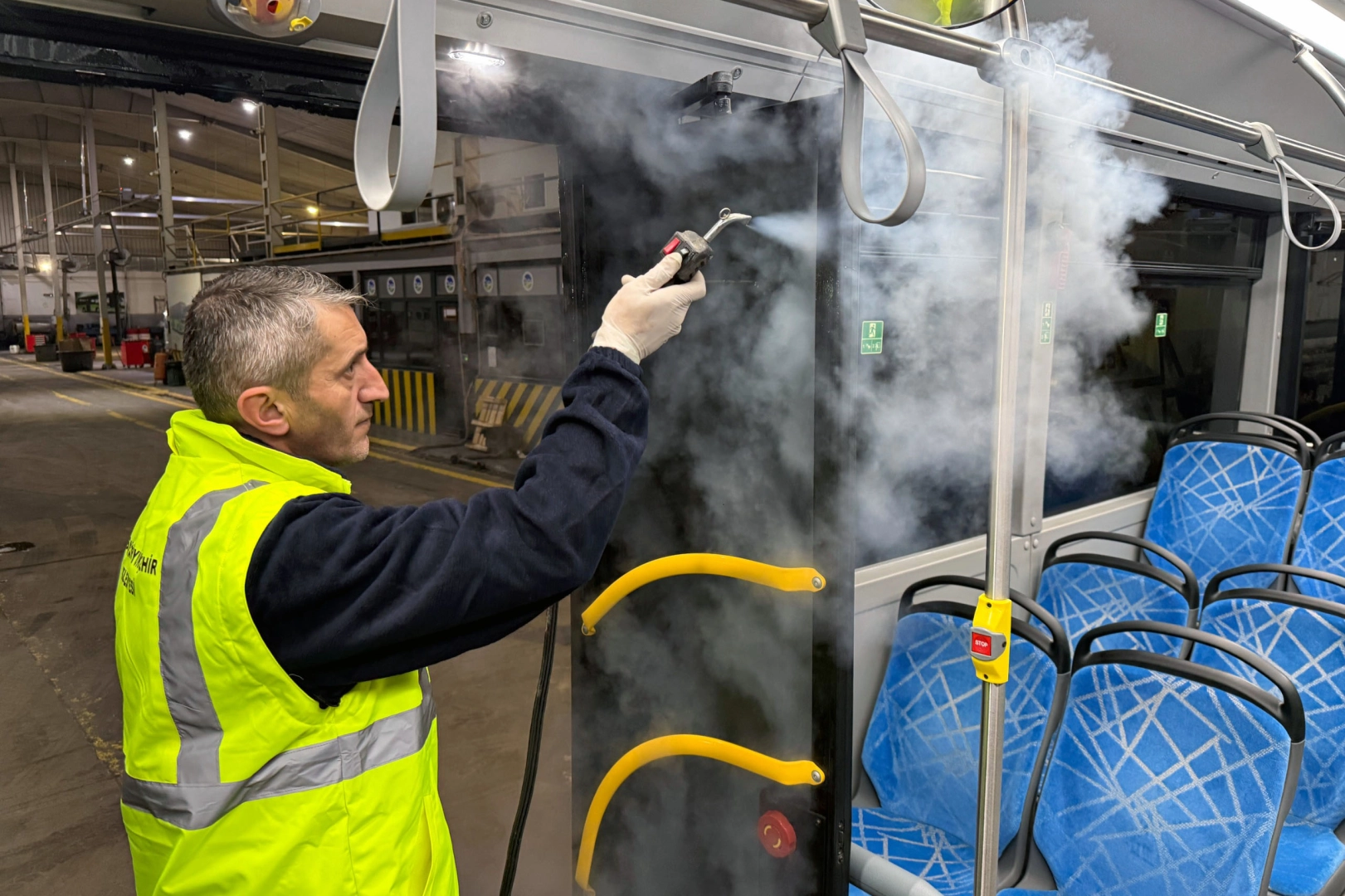 Sakarya'da toplu taşımada hijyen &uuml;st seviyede