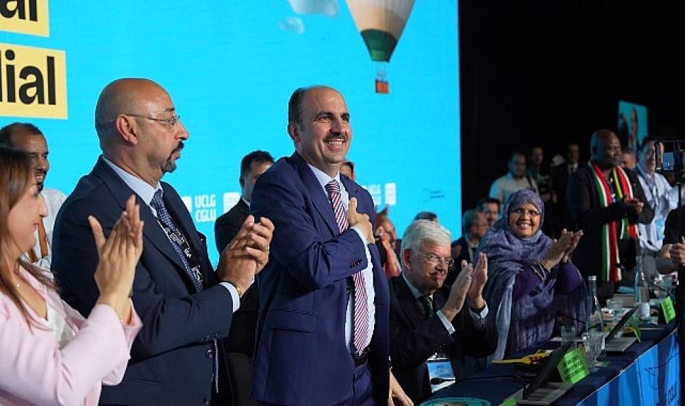 Cumhurbaşkanı Erdoğan D&uuml;nya Belediyeler Birliği Başkanlığı İ&ccedil;in Başkan Altay'ı Telefonla Tebrik Etti 