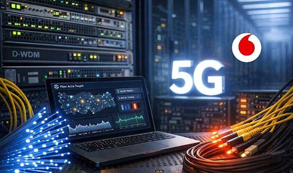 Vodafone'dan 5G Yolunda Fiber Optik Omurga Şebeke Operasyonlarında Yapay Zekalı Yeni Adım