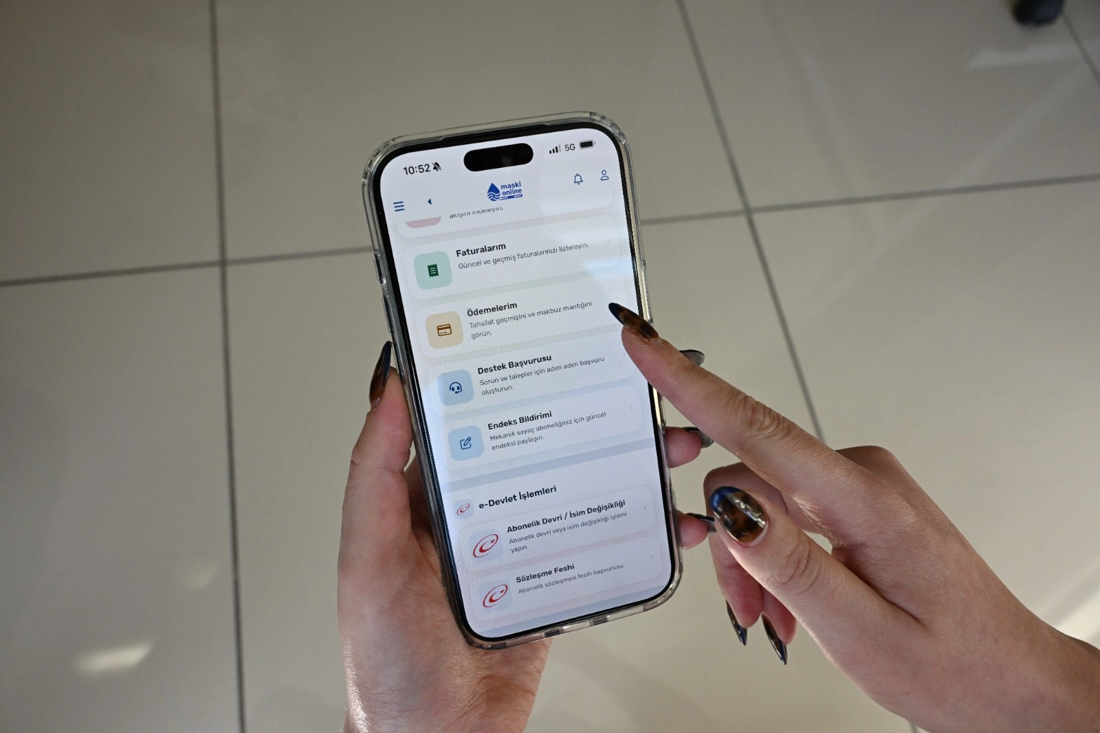 MASKİ&rsquo;den teknoloji hamlesi: Su işlemleri artık cebinizde