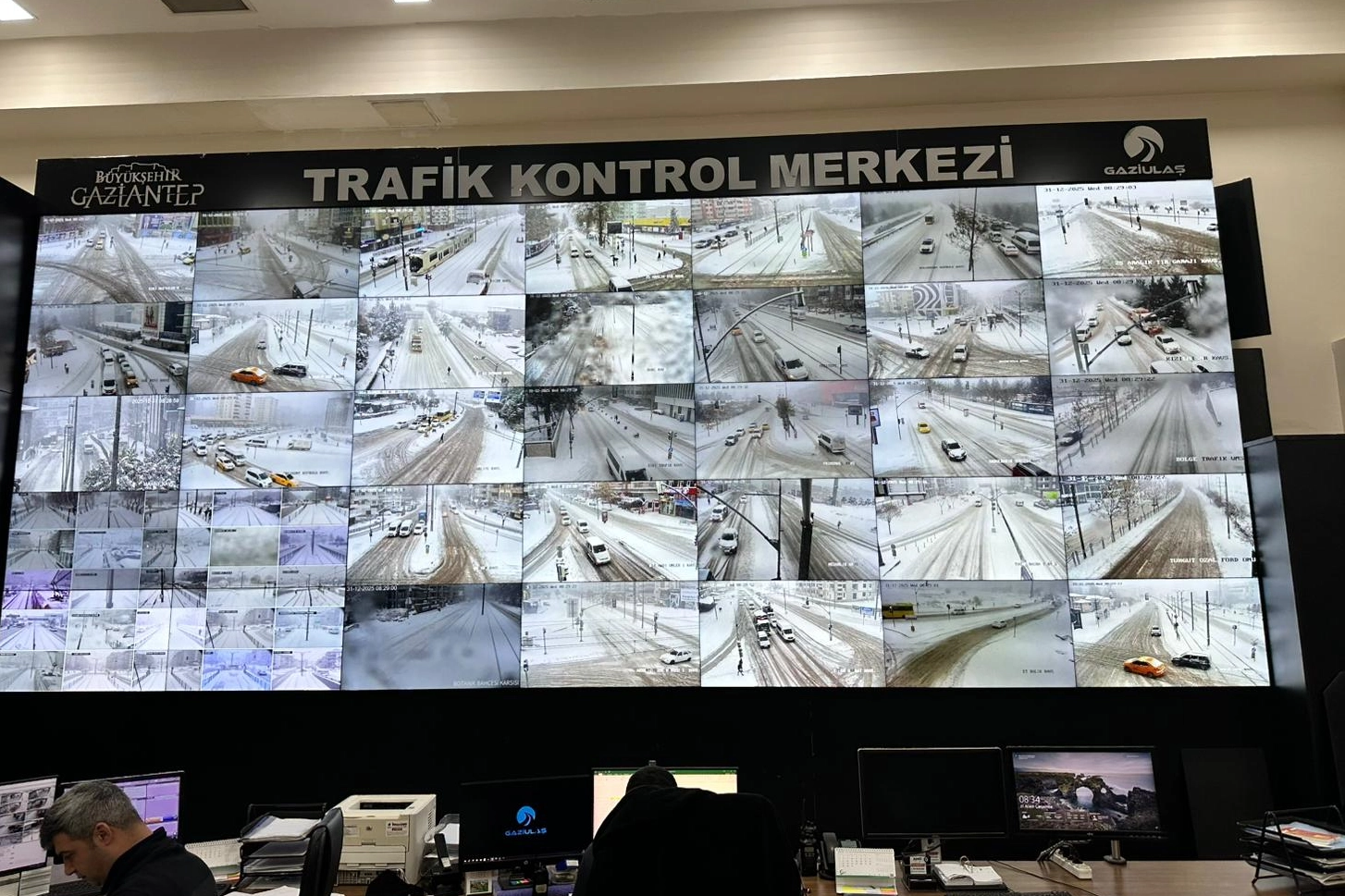 Gaziantep&rsquo;te karla m&uuml;cadele yapay zeka destekli y&uuml;r&uuml;t&uuml;l&uuml;yor