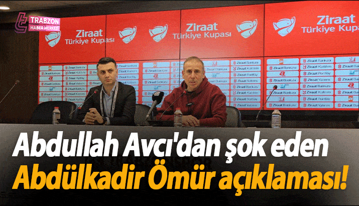 Abdullah Avcı'dan olay a&ccedil;ıklama! "Neden bizimle değillerdi bilmiyorum"