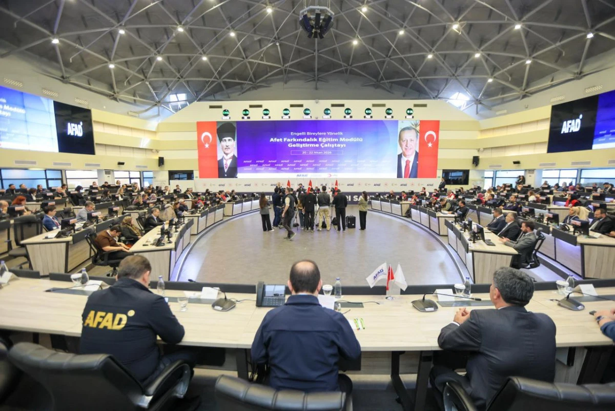 AFAD &ouml;nc&uuml;l&uuml;ğ&uuml;nde engelli bireyler i&ccedil;in afet farkındalık eğitiminde kapsamlı yol haritası oluşturuldu