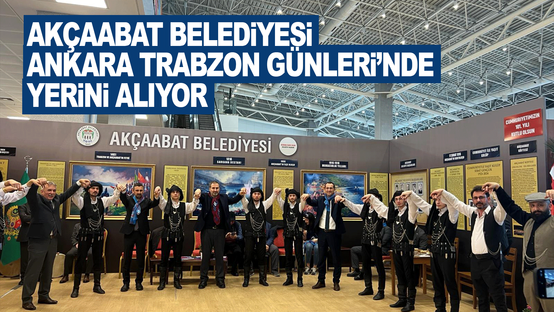 Ak&ccedil;aabat Belediyesi, Ankara Trabzon G&uuml;nleri&rsquo;nde k&uuml;lt&uuml;r&uuml;n&uuml; ve lezzetlerini Başkent&rsquo;e taşıyacak