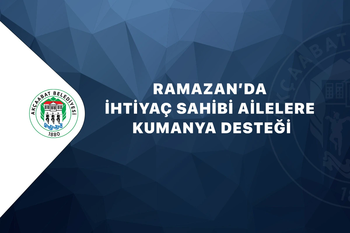 Ak&ccedil;aabat Belediyesi Ramazan Ayında İhtiya&ccedil; Sahiplerine Kumanya Desteğini S&uuml;rd&uuml;r&uuml;yor