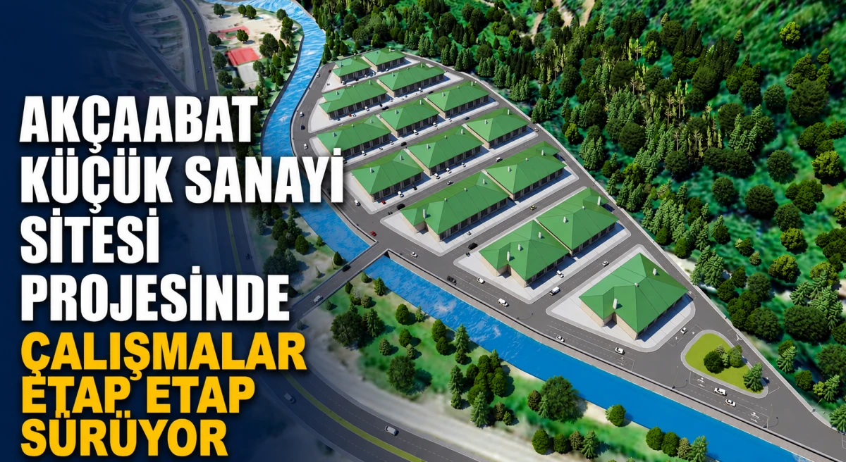Ak&ccedil;aabat K&uuml;&ccedil;&uuml;k Sanayi Sitesi Projesinde &ccedil;alışmalar etap etap s&uuml;r&uuml;yor
