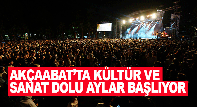 Ak&ccedil;aabat&rsquo;ta K&uuml;lt&uuml;r ve Sanat Sezonu Başlıyor